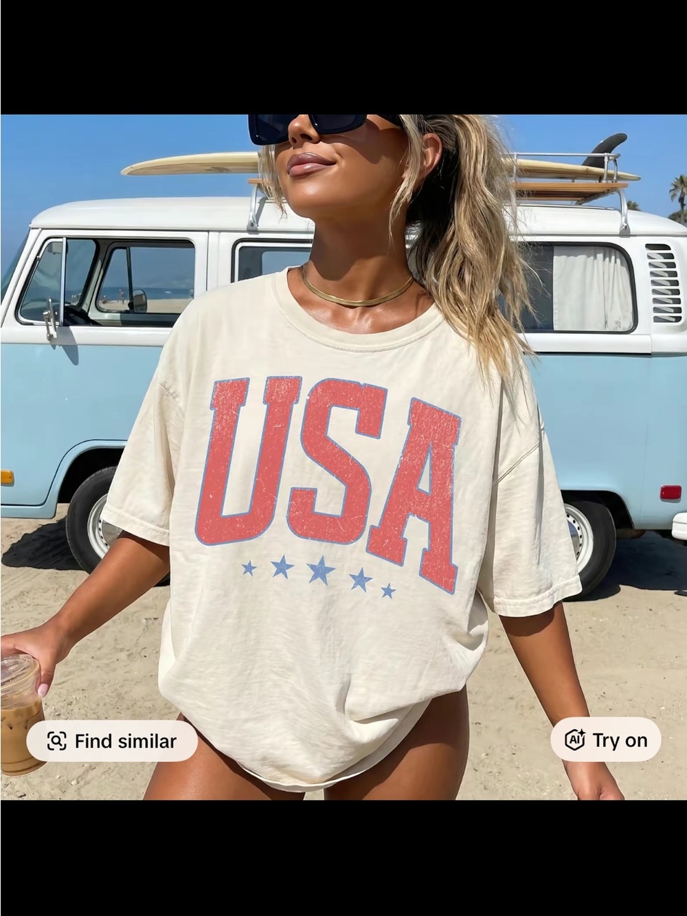 Comfort Colors USA tee